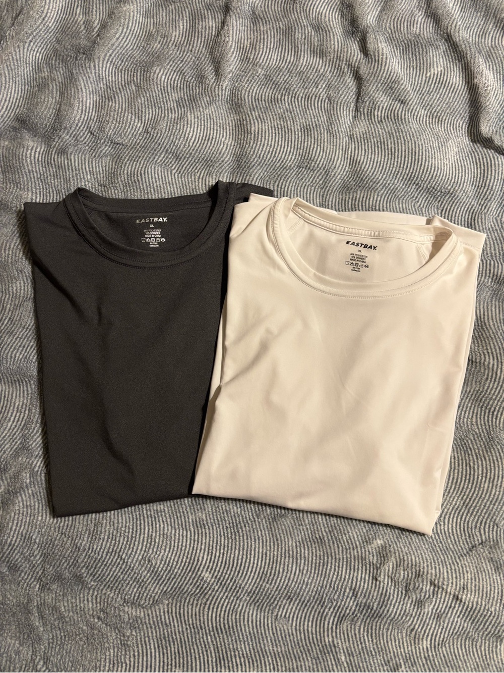 Men’s Crew Neck long sleeved dri-fit shirt ,  XL set of 2